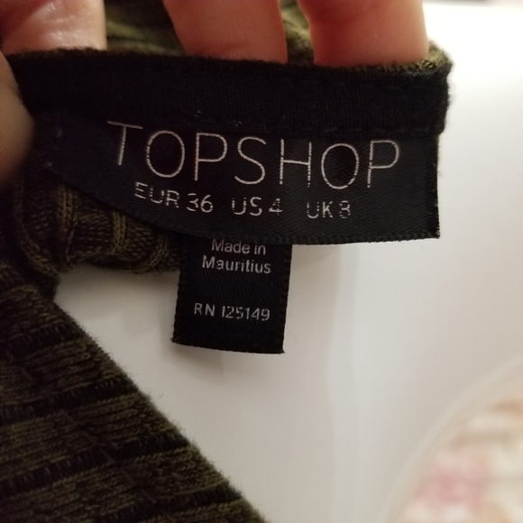 💕Topshop Midi Dress Size 4💕 - Picture 7 of 8